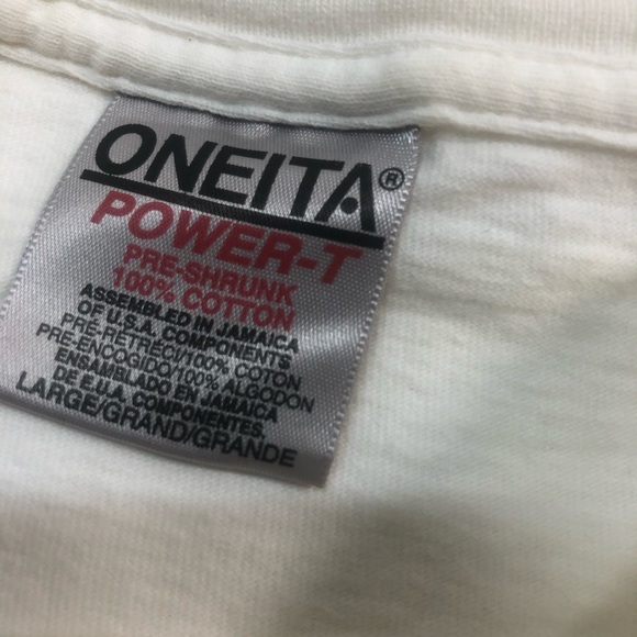 John Lennon Estate Art Tee double sided, large image on back Oneita Tag Cotton - Picture 13 of 16